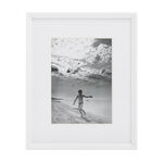 8x10" REINE WHITE Wood Bevelled Frame
