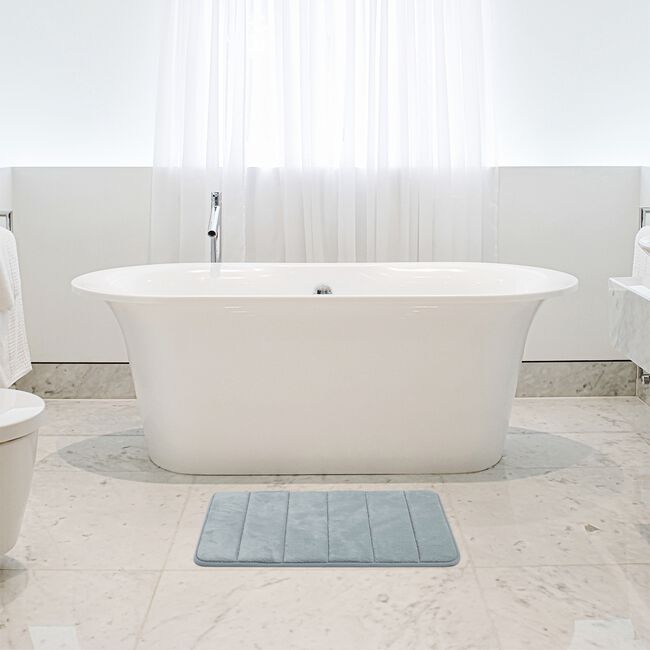 MEMORY FOAM DUCK EGG 40x60 Bath Mat