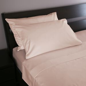 HOUSEWIFE P/CASE PAIR 500 Threadcount Cotton Blush 8E