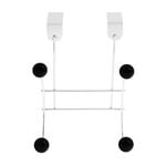 Over The Door 4 Hook Coat Hanger