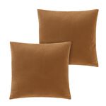 Velvet Gold Cushion Covers 45cm x 45cm - 2 Pack