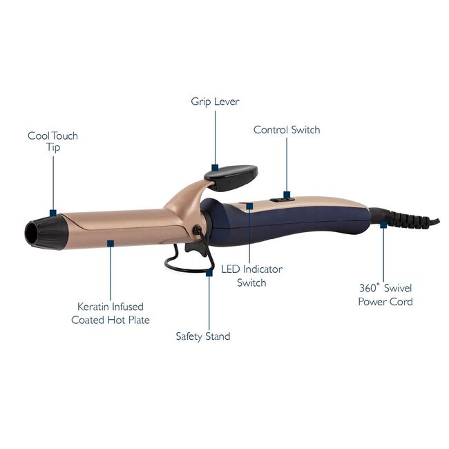 Carmen Twilight 25mm Curling Tong