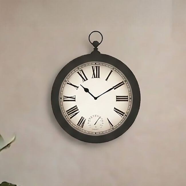 Sophia Pocket Watch Clock 44cm 