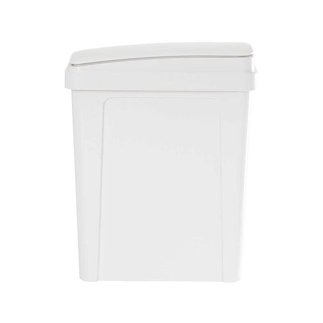 Casa Snow White Slim Swing Bin 25L