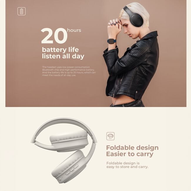 Havit Over-Ear Wireless Headphones