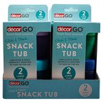 Decor Go 300ml Snack Tub 2 Pack
