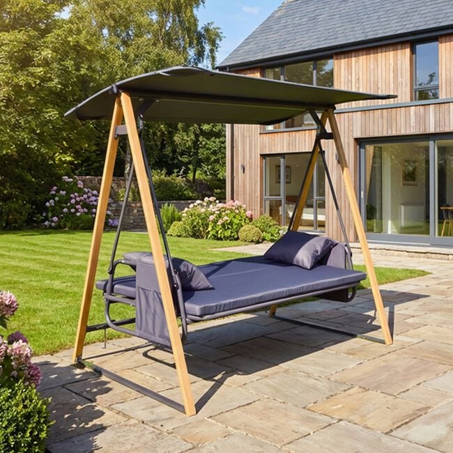 Day Bed 3 Seater Swing Chair