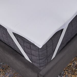 SINGLE ANTIBACTERIAL MEMORY FOAM Mattress Topper