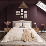 HARVEST MOON SINGLE DUVET COVER Ticking Stripe Copper