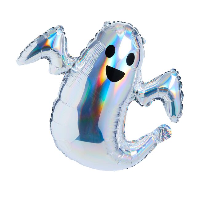 Pack of 3 Holographic Ghost Balloons