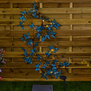 Butterfly Orchid Branch Solar Lights