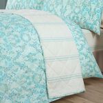 Delphine Bedspread 200cm x 220cm - Duck Egg