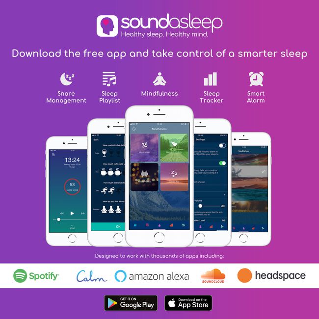 Soundasleep Speaker Pillow