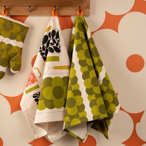 Orla Kiely Retro Stripe 2 Pack Tea Towels