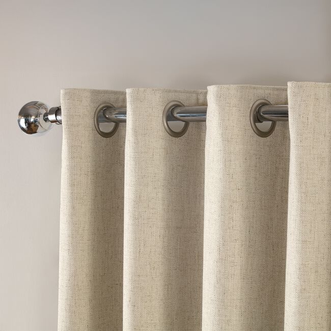 BLACKOUT & THERMAL BRUSHED OATMEAL 66x72 Ctn