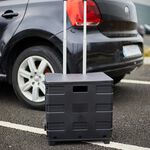 Folding Storage Trolley with Lid