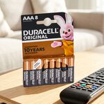 Duracell Original AAA Batteries 8 Pack