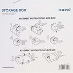 Concept Archive Storage Box - Blue