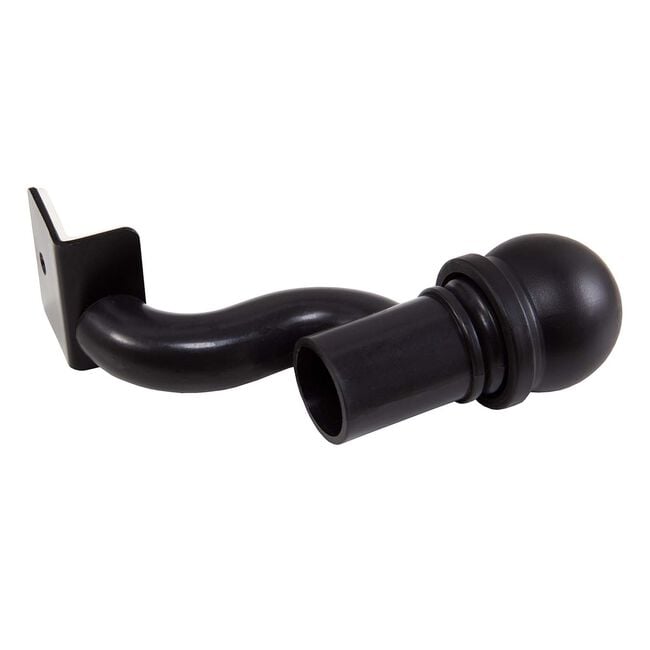 NO DRILL EXTENDABLE 120-180CM Black