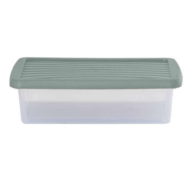 Wham 8L Green Lid Storage Box Set Of 3