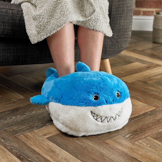 Cozy Time Big Microwavable Foot Warmer Shark