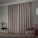 ELEGANZA FAUX SILK SILVER 66x72 Curtain