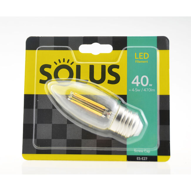 Solus ES Xcross LED Candle Bulb 4.5W (EQ. 40W)
