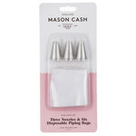 Mason Cash 6 Piping Bag and 3 Nozzles