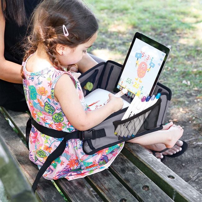 Kids Car Travel Tray Xtra-Large with Tablet Holder