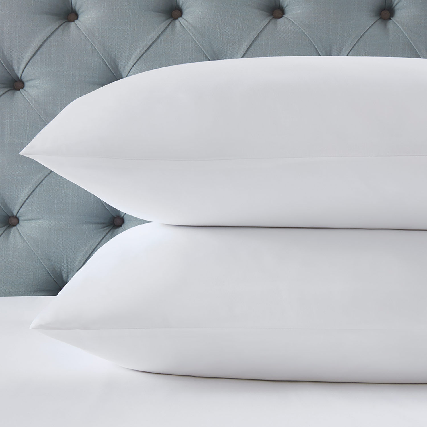 350TC Cotton Housewife Pillowcase Pair White Home Store + More