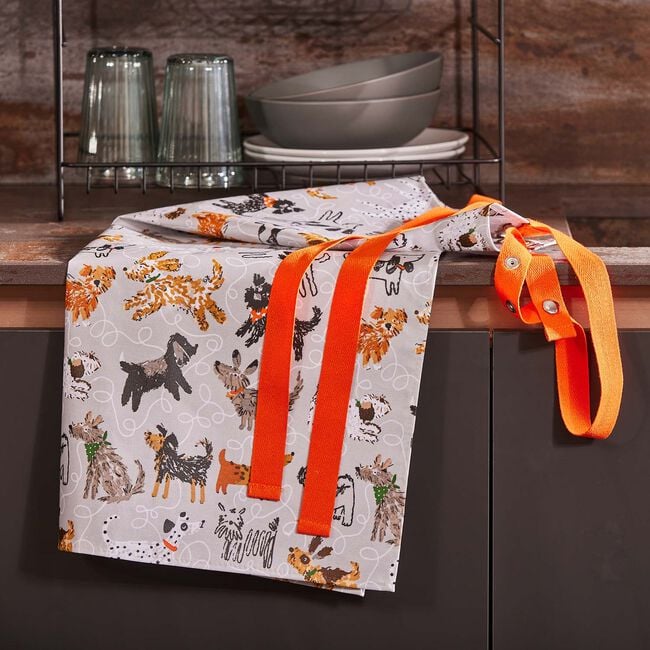 Dog Days Oilcloth Apron