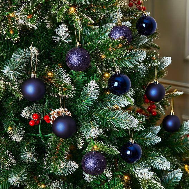 20PACK IMPERIAL BLUE Bauble Set