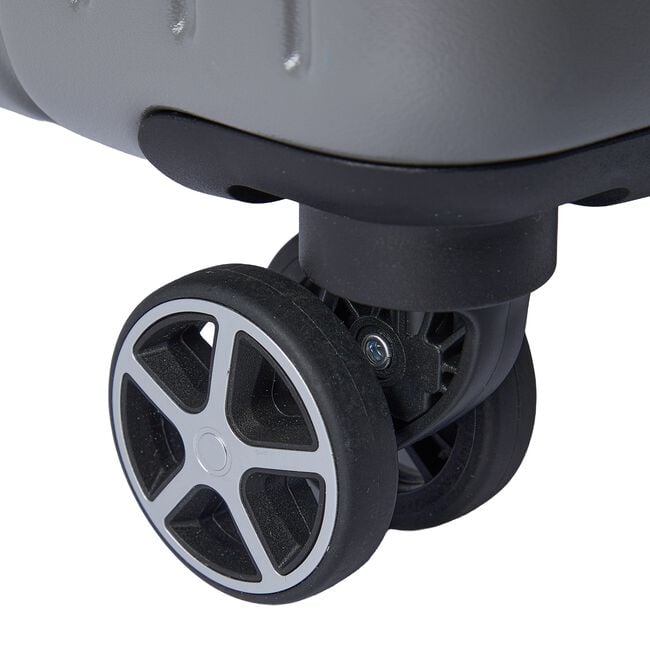 Cabin Bag Lightweight Luggage - SIlver Grey