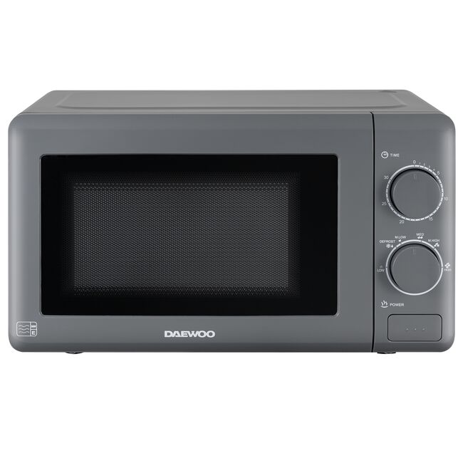 Daewoo Grey 20L 800W Microwave