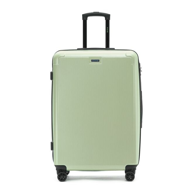 LARGE LIGHTWEIGHT HARDSHELL LUGGAGE - SAGE GREEN