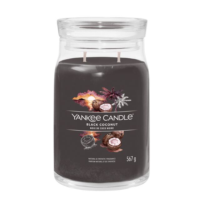 Yankee Candle® Signature Black Coconut Large Jar