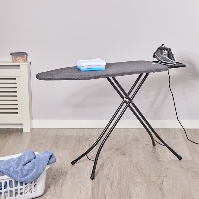 Brabantia Ironing 124cm x 45cm Black Denim C Board
