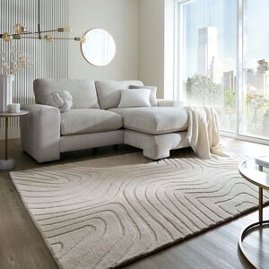 MESMERISE NATURAL WOOL 120X170cm Rug