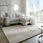 MESMERISE NATURAL WOOL 120X170cm Rug