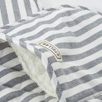 Stellar Double Oven Mitt - Grey Stripe