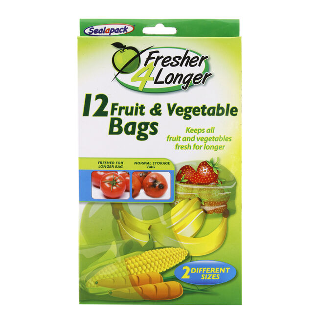 Sealapack Fresh Longer 15 Fruit and Vegetable Bags