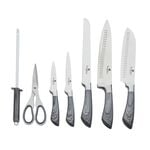 Berlinger Haus Smoked Wood Knife Block Set 8 Piece