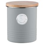 TYPHOON LIVING GREY 1L Tea Canister