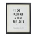 10X12 MCINTOSH Black Photo Frame 12X16 W/OUT MOUNT