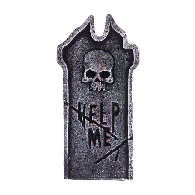 Set Of 4 Assorted Tombstones 