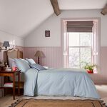 HELENA SPRINGFIELD SINGLE DUVET COVER Gingham Blue