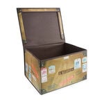 Vintage Travel Foldable Storage Chest 