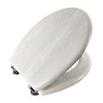 MODERN NATURAL OAK EFFECT TOILET Seat