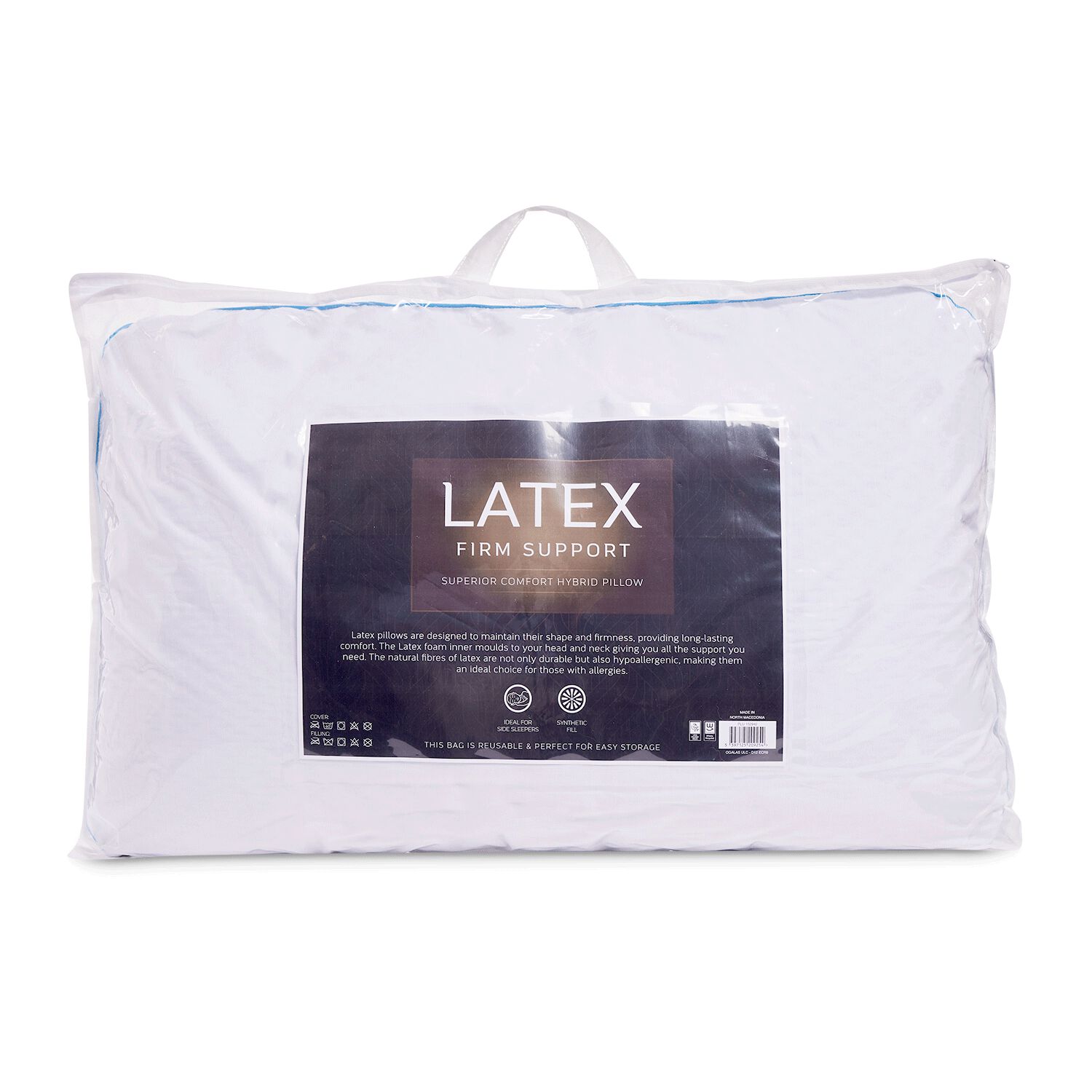 Superior Comfort Firm Support Latex Hybrid Pillow
