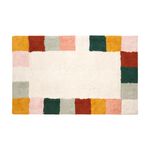 Geo Border Multi Bath Mat 50cm x 80cm